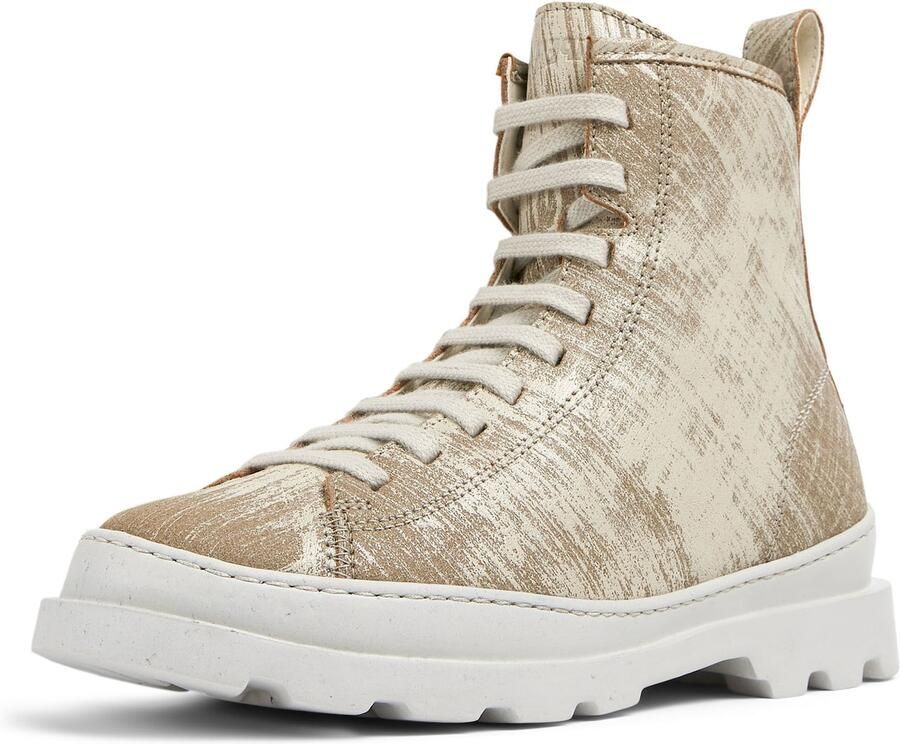 Camper Brutus Urban Enkellaarzen Beige Dames