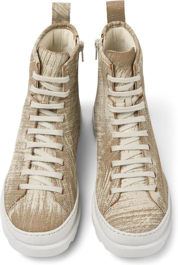 Camper Brutus Urban Enkellaarzen Beige Dames - Foto 4