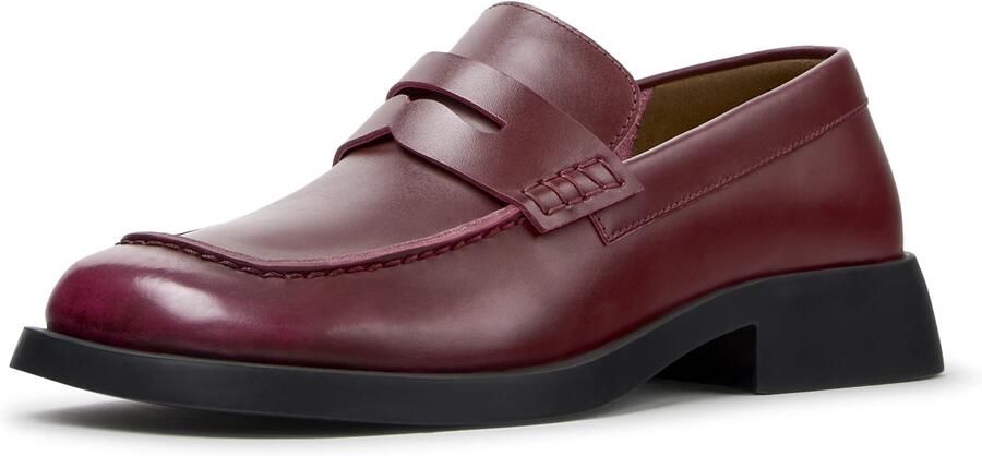 CAMPER Veterschoen 'Donna Twins' bourgogne