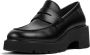 Camper Milah Moccasin Zwarte Leren Loafers Black Dames - Thumbnail 3