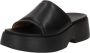 Camper Tasha Leren Plateau Sandalen Black Dames - Thumbnail 4