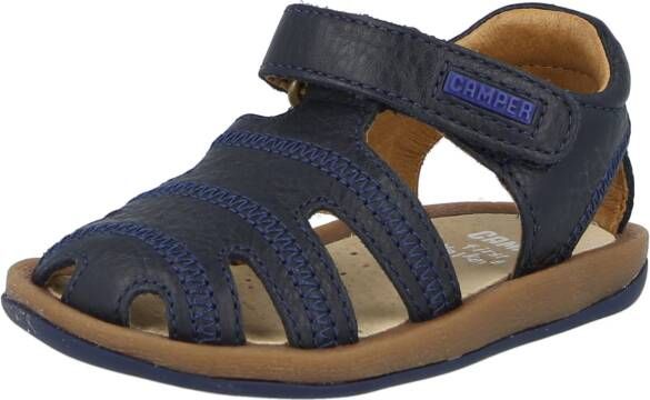 Camper Leather Fisher Sandals Kids Blue Shoes - Foto 4