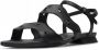 Camper Flat Sandals Unieke Twins Platte Sandalen Yellow Black Dames - Thumbnail 3