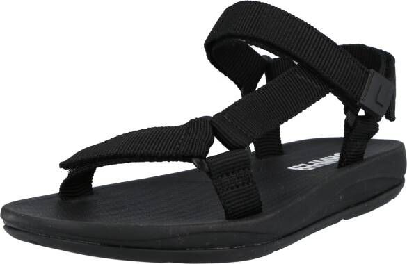 Camper Zwarte Casual Open Sandalen Dames Platte Sandalen Black Dames - Foto 4