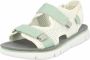 Camper white red black casual open sandals Wit Dames - Thumbnail 14