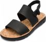 Camper Zwarte Oruga Sandalen Black Dames - Thumbnail 3