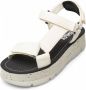 Camper Stijlvolle witte platte sandalen White Dames - Thumbnail 3