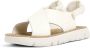 Camper Flat Sandals White Dames - Thumbnail 2