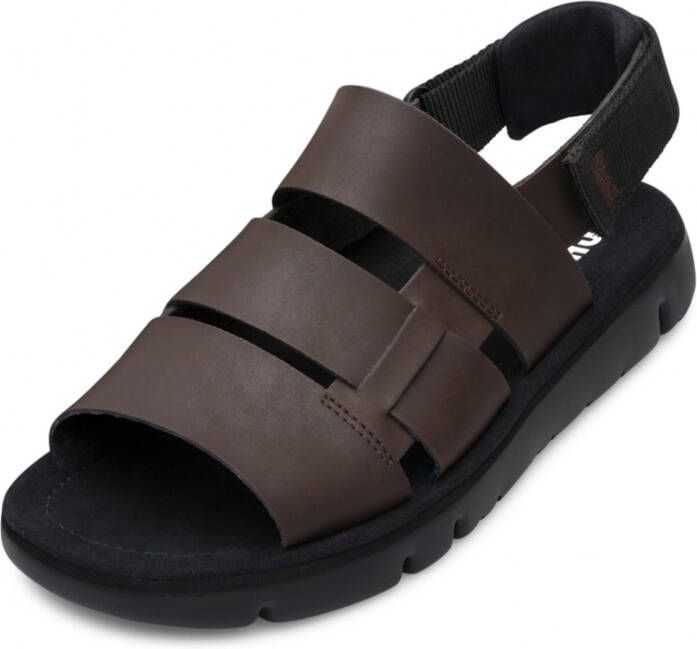 Camper Leren Sandalen met Bandsluiting Brown Heren - Foto 4