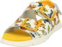 Camper Oruga Sandalen Kinderen Wit Oranje - Thumbnail 6