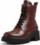 Camper Milah Chunky Sole Enkellaarzen Rood Dames - Thumbnail 3