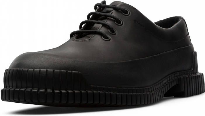 Camper Veterschoenen met geribbelde zool Zwart - Foto 2