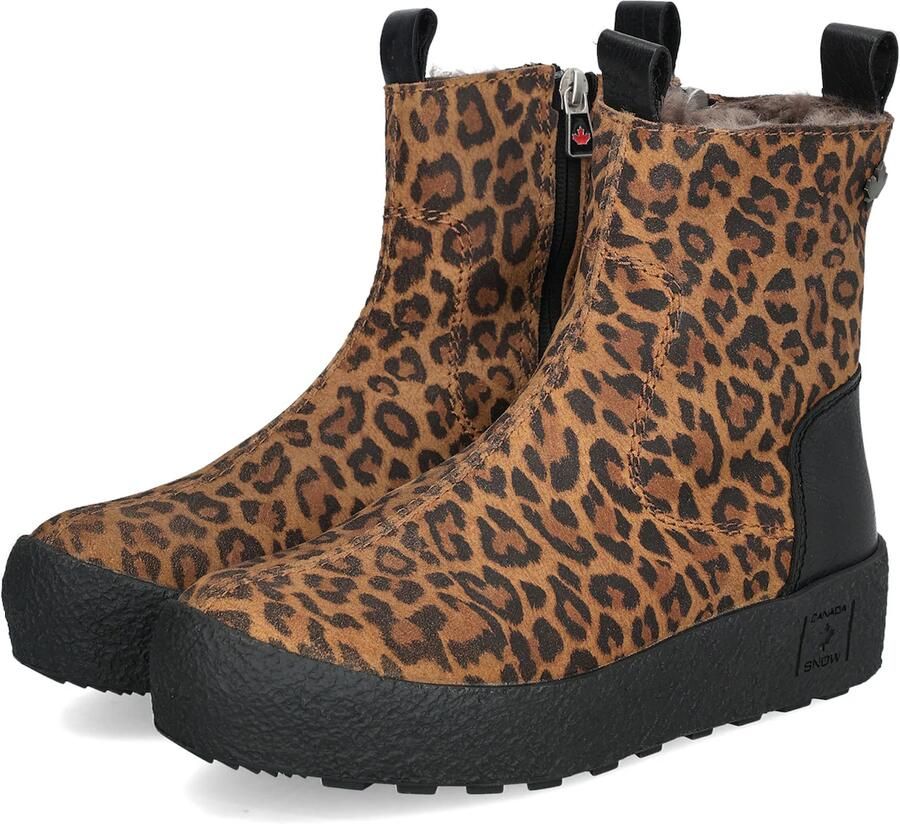 CANADA SNOW Boots 'Quebec Grip' donkerbeige bruin zwart - Foto 3