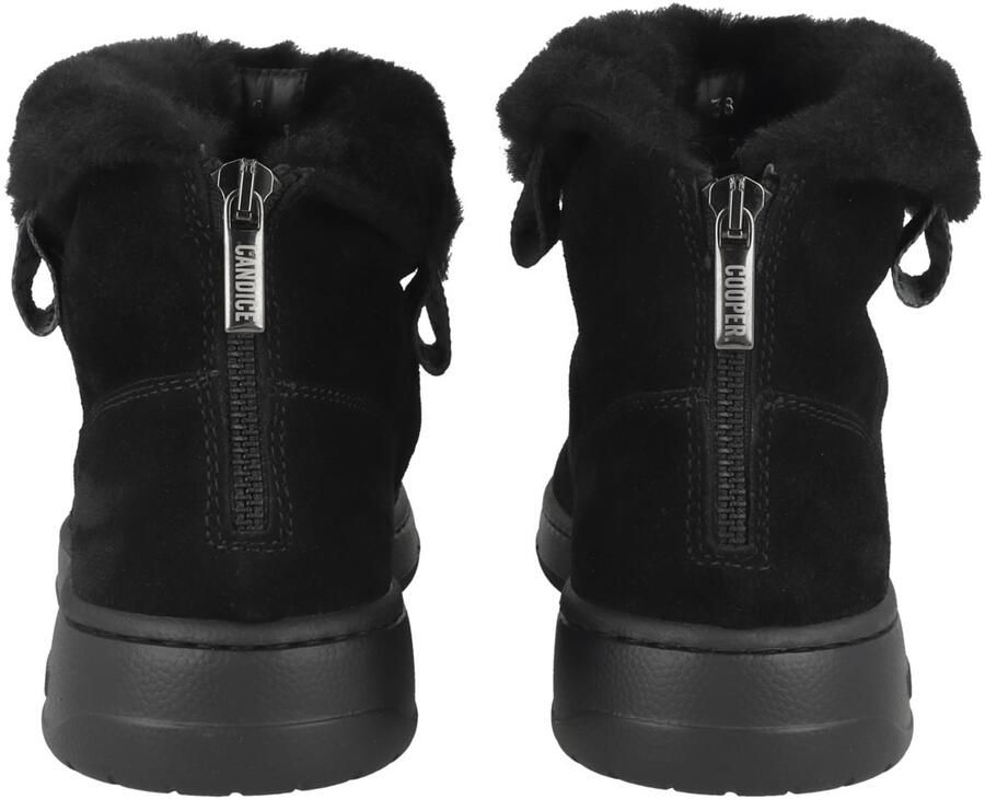 Candice Cooper Suede ankle boots Vela ZIP Black Dames - Foto 3