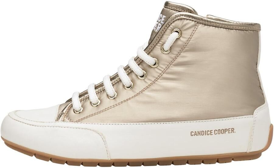 Candice Cooper Sneakers hoog 'PLUS 102 BORD' goud
