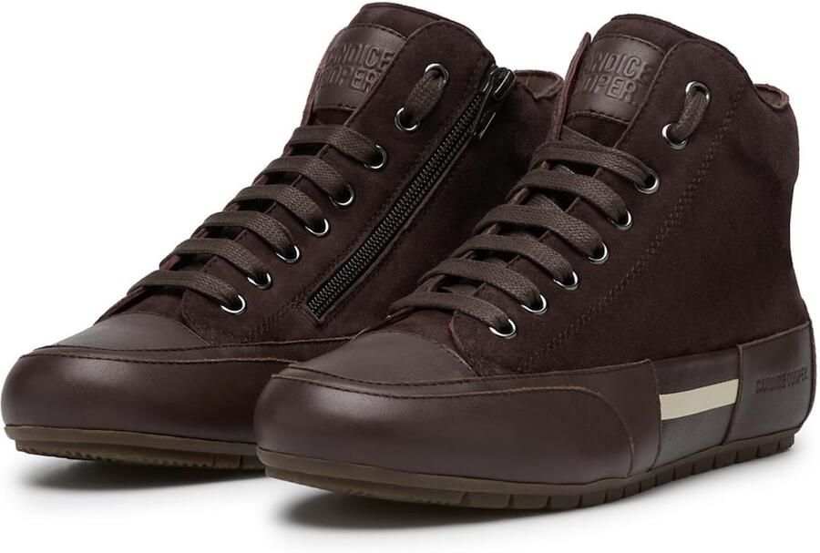 Candice Cooper Sneakers hoog 'PLUS' donkerbruin - Foto 5