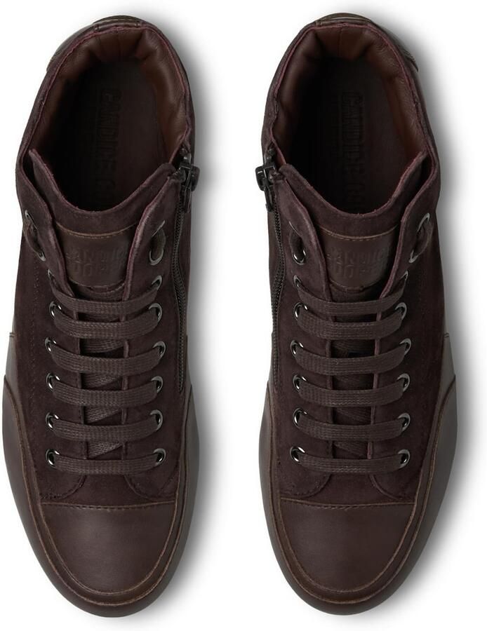 Candice Cooper Sneakers hoog 'PLUS' donkerbruin - Foto 4