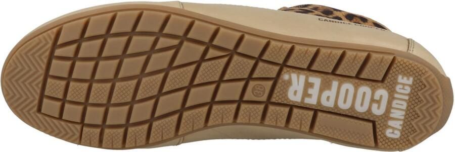 Candice Cooper Sneakers hoog 'Plus Fur' beige zwart - Foto 5