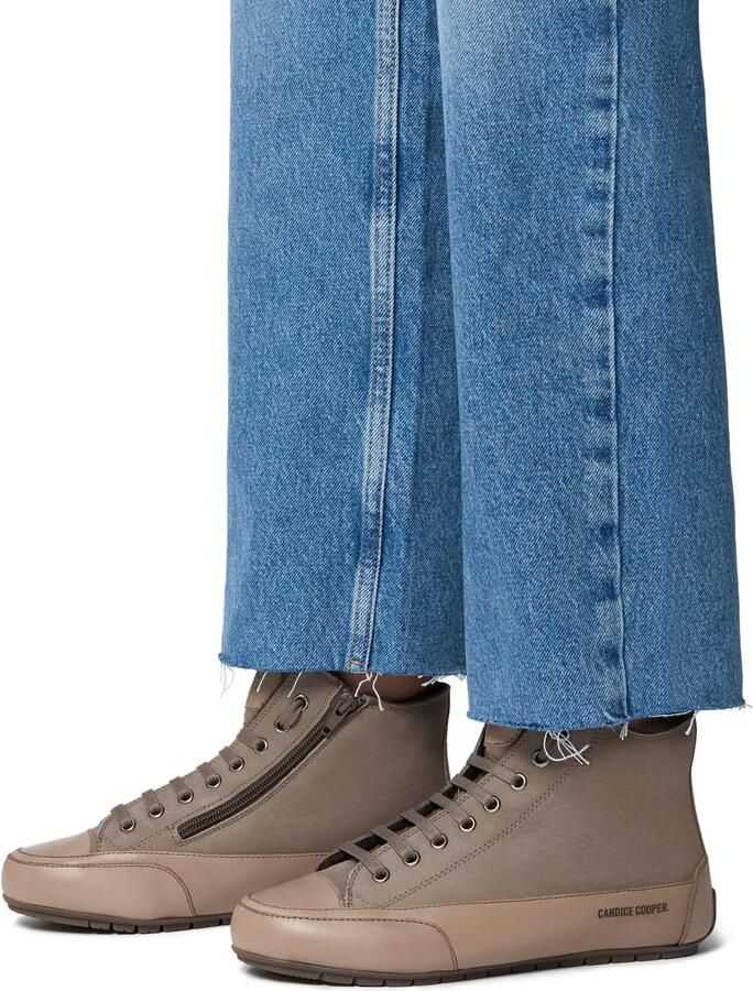 Candice Cooper Sneakers PLUS FUR met een warme voering en rits aan de binnenkant