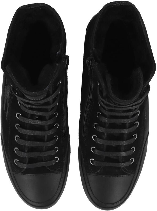 Candice Cooper Sneakers hoog 'Plus Fur CC' zwart - Foto 3