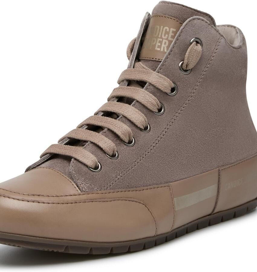 Candice Cooper Sneakers hoog 'PLUS PATCH' groen gemêleerd - Foto 2