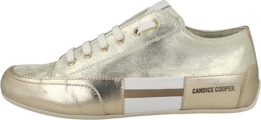Candice Cooper Leather sneakers Rock Patch S Yellow Dames - Foto 3