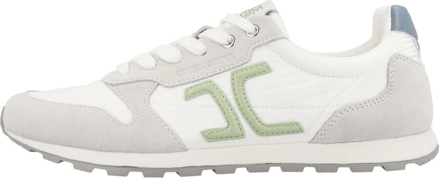 Candice Cooper Sneakers laag ' PLUME 3 ' lichtgrijs lichtgroen wit - Foto 4