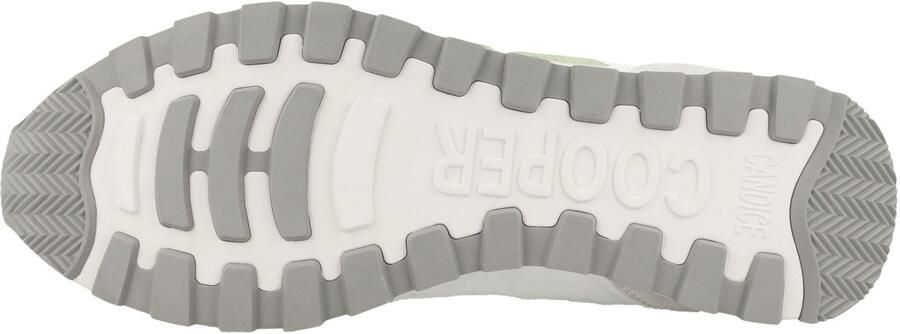 Candice Cooper Sneakers laag ' PLUME 3 ' lichtgrijs lichtgroen wit - Foto 6