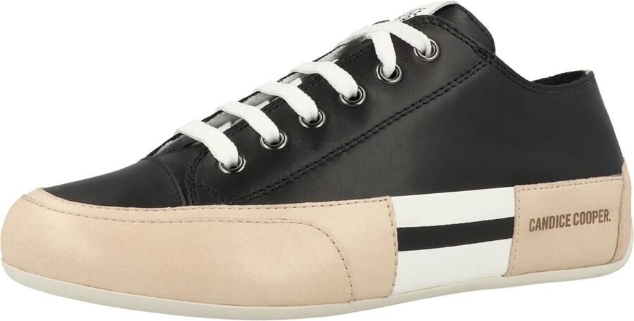 Candice Cooper Sneakers laag 'Rock Patch S' beige zwart wit