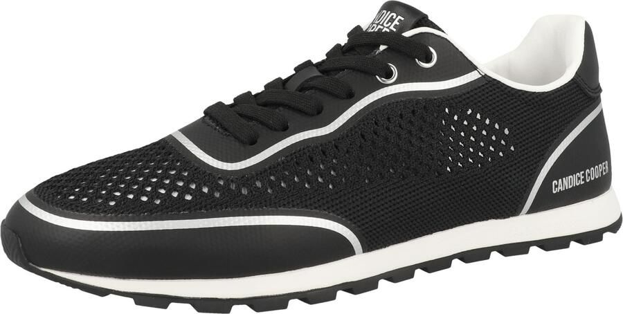 Candice Cooper Leather and fabric sneakers Plume Flyknit.