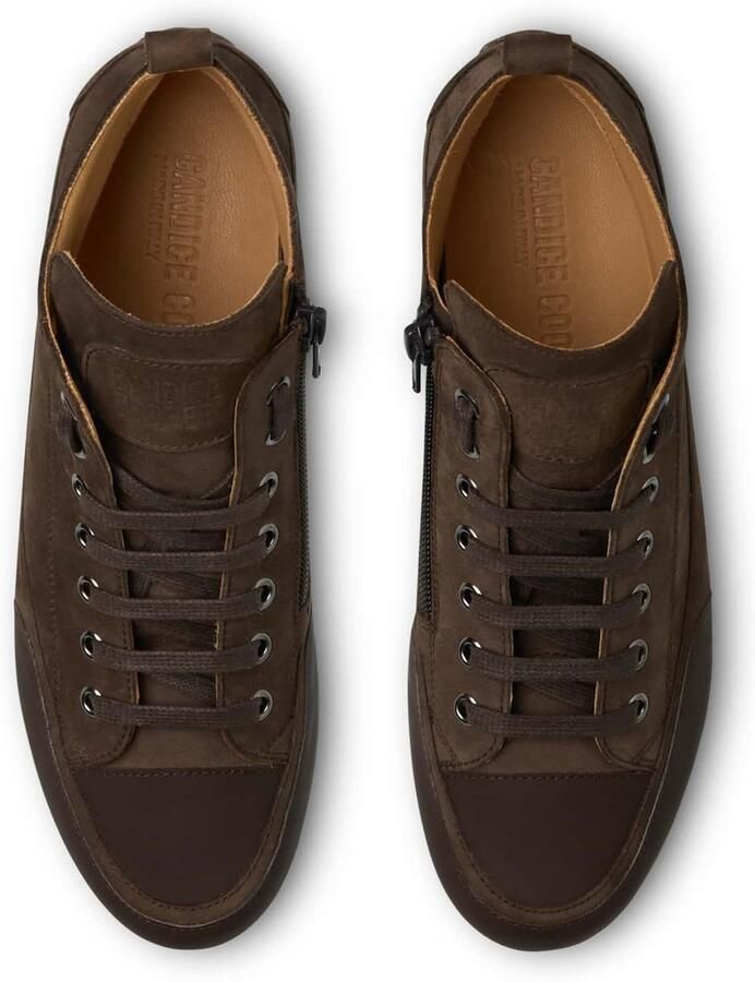 Candice Cooper Nubuck sneakers MID GUM Brown Dames - Foto 4