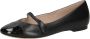 Caprice Ballerina's met riempje comfort schoen business schoen flats met klittenbandriempjes - Thumbnail 3
