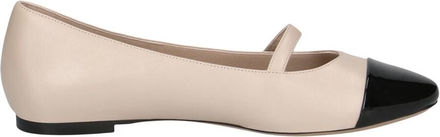 Caprice Ballerina's met riempje comfort schoen business schoen flats met klittenbandriempjes - Foto 6