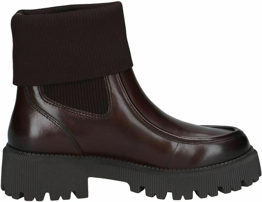 CAPRICE Chelsea boots donkerbruin