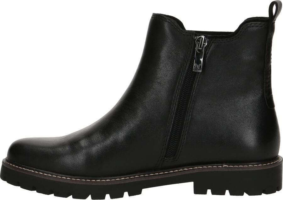 Caprice Chelsea-boots blokhak business schoen in used-look
