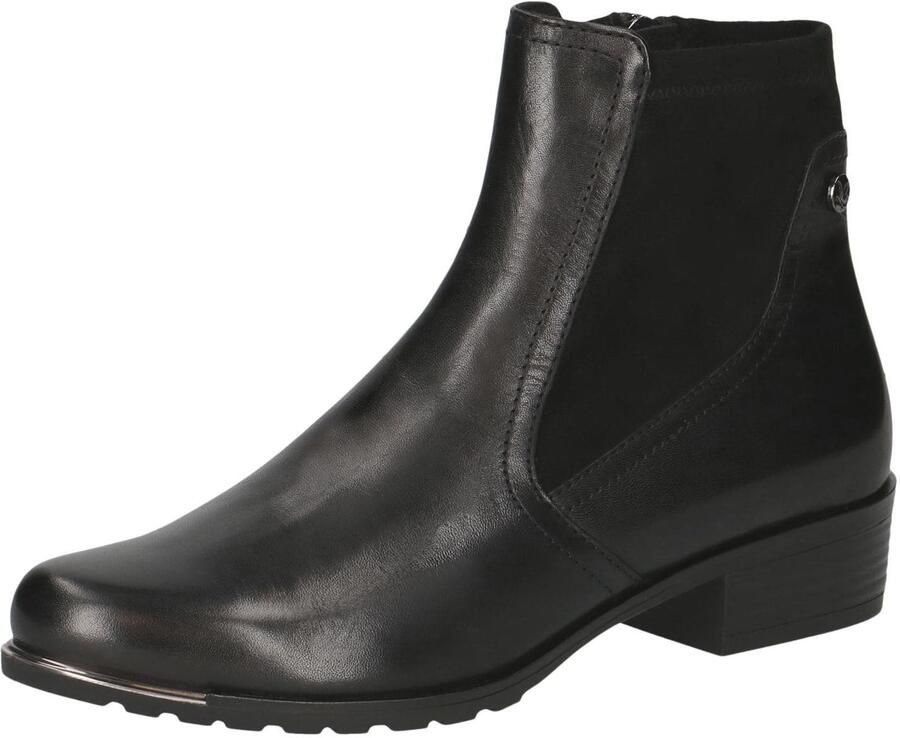 Caprice Chelsea-boots laarzen enkellaarsjes business schoen met praktische ritssluiting