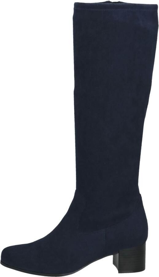 Caprice Lange Laarzen Donker Blauw Stretch Dames Donker Blauw - Foto 4