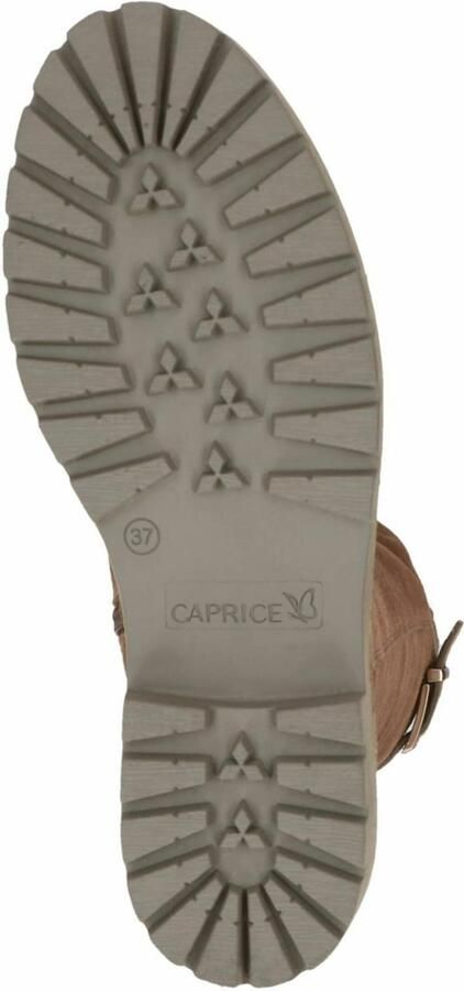 Caprice Brown Lange Laarzen Beige Suede Dames Beige - Foto 4