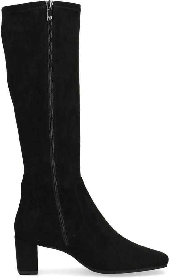 Caprice Dames Laarzen 9-25547-41 044 Zwart stretch met rits G-breedte