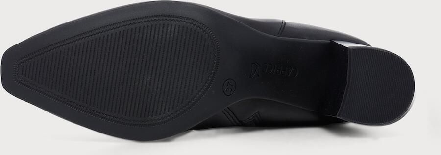 Caprice Audrey leren laarzen met blokhak zwart - Foto 7