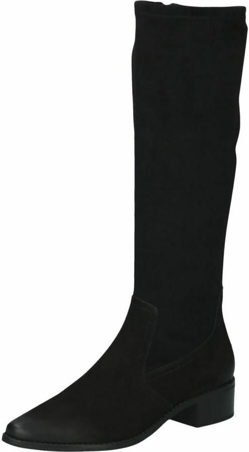 Caprice Black Lange Laarzen Zwart Stretch Dames Zwart - Foto 3
