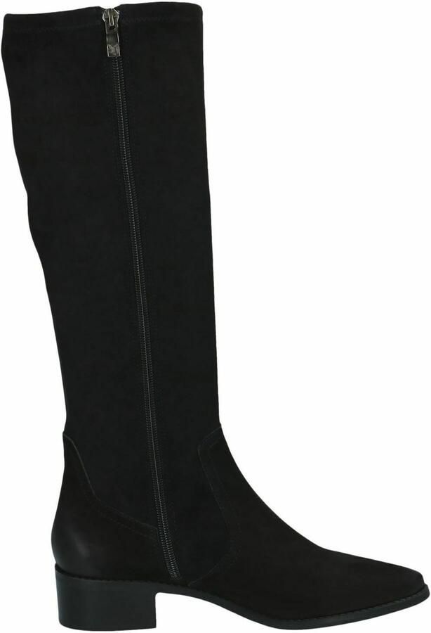 Caprice Black Lange Laarzen Zwart Stretch Dames Zwart - Foto 4