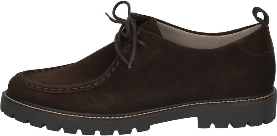 Caprice DK Brown Veterschoenen Donker Bruin Suede Dames Donker Bruin - Foto 6