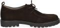 Caprice DK Brown Veterschoenen Donker Bruin Suede Dames Donker Bruin - Donkerbruin
