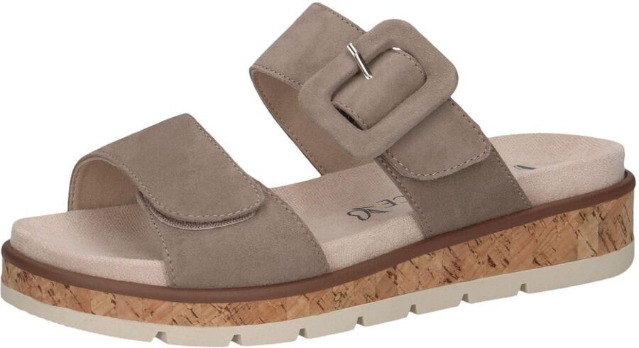 Caprice Slippers sleehak zomerschoen comfortabele schoen met gesp