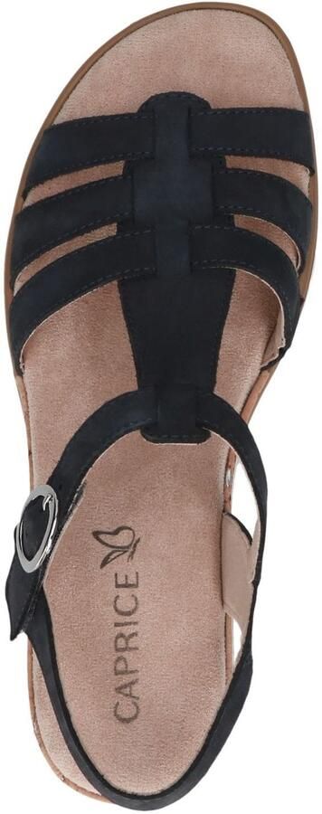 Caprice Sleehaksandaaltjes bandjessandaal comfortabele schoen zomerschoen met siergesp - Foto 5