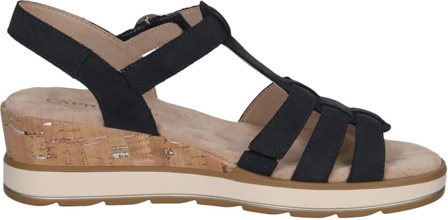 Caprice Sleehaksandaaltjes bandjessandaal comfortabele schoen zomerschoen met siergesp - Foto 3