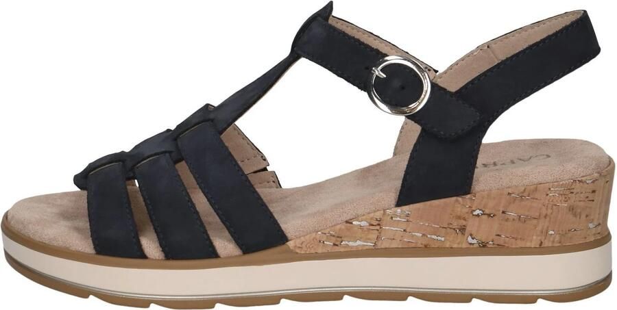 Caprice Sleehaksandaaltjes bandjessandaal comfortabele schoen zomerschoen met siergesp - Foto 2