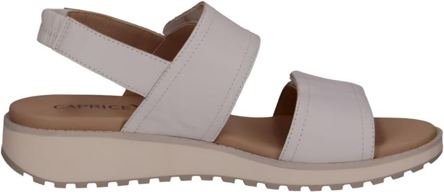 Caprice Sleehaksandaaltjes bandjessandaal comfortabele schoen zomerschoen met elastiek - Foto 4
