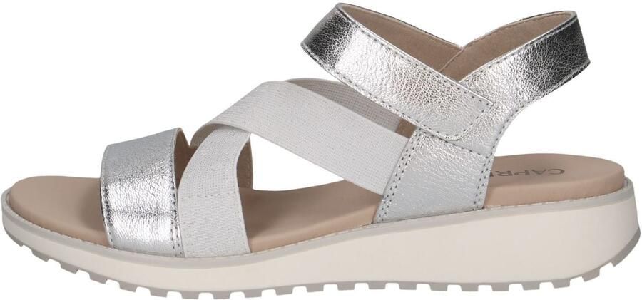 Caprice Sleehaksandaaltjes bandjessandaal zomerschoen comfortabele schoen met strass-steentjes - Foto 5